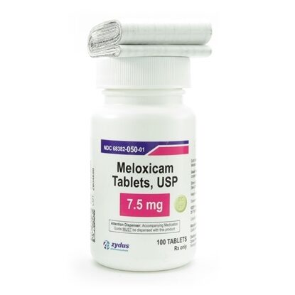 Meloxicam, 7.5mg Tablets, 100/Bottle