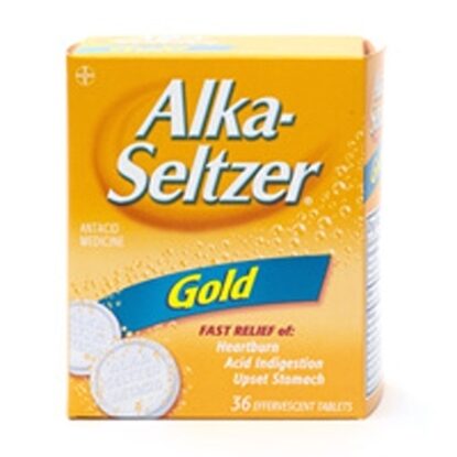Alka Seltzer® Gold, 36 Tablets/Bottle