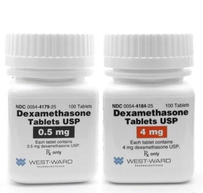 Dexamethasone, 100 Tablets/Bottle