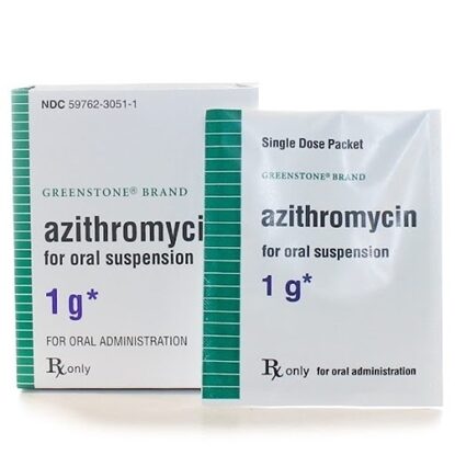 Azithromycin SD, Packet, 1gram/Packet, 3/Box