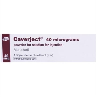 Caverject, 40mcg, SDV, 6 Vials/Tray