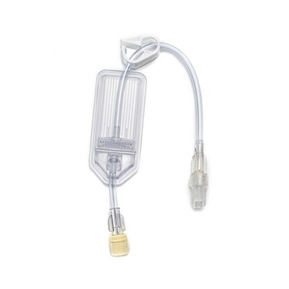 IV Extension Set, 0.2 Micron Filter, On/Off Clamp, Luer-Lock, Latex-free, DEHP-free, 8", FlowStop Cap, Each