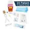 IV Therapy Supplies Bundle  24 Patient