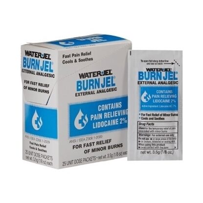 Burn Relief Water Jel® Burn Jel® Topical Gel 3.5 Gram Individual Packet, 25/box
