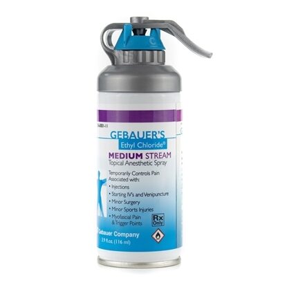 Ethyl Chloride®, Medium Spray, 3.9oz Glass Bottle w/Trigger