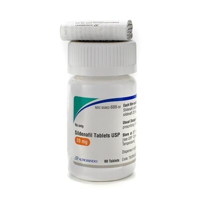 Sildenafil, 20mg Tablets, 90/Bottle