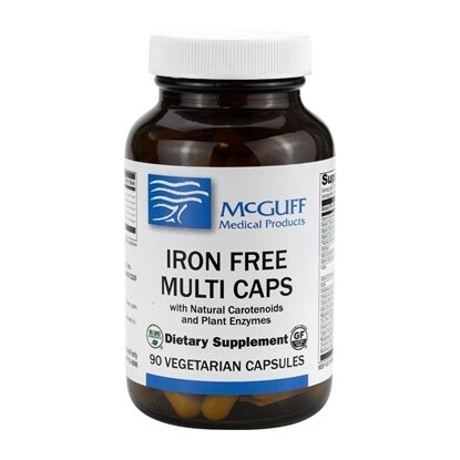 Daily Multivitamin Iron Free, Vegetarian Capsules, 90 Capsules/Bottle