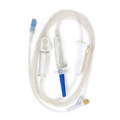 IV Administration Set, 0.22 Micron Filter, 20 drops/mL, 1 Y-Site, Latex-free, DEHP-free, 92", Universal Spike, 50/Case