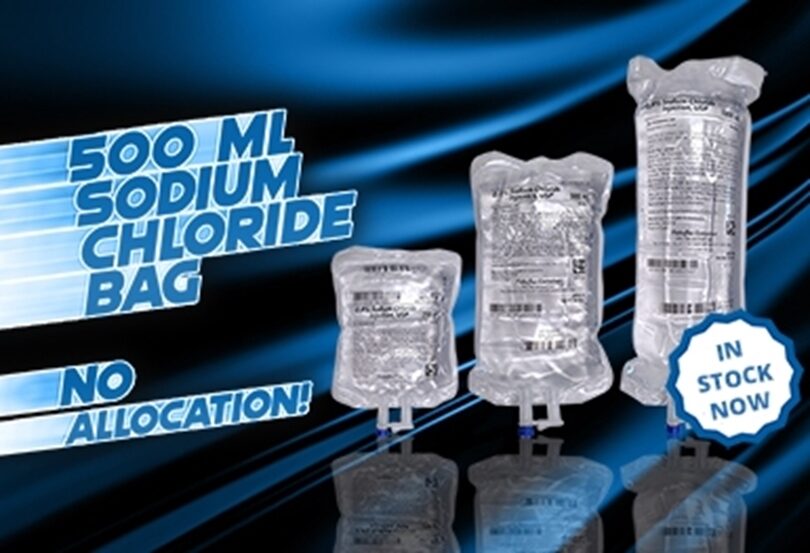0.9 Sodium Chloride is Now In Stock!