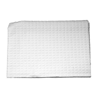 Pillow Towel, 3-Ply, 13 1/2" x 18", White, 500/Case