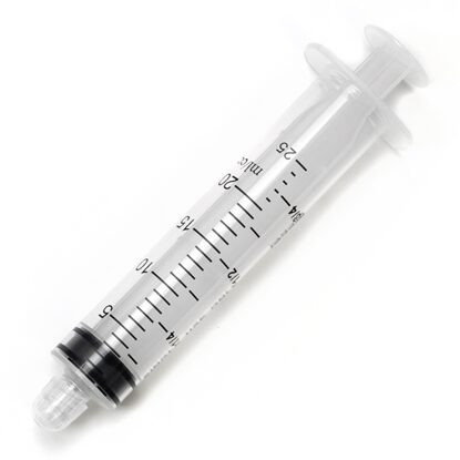 20cc-25cc Syringe, Luer Lock, w/Cap, No Needle, Exel, Sterile, 50/Box